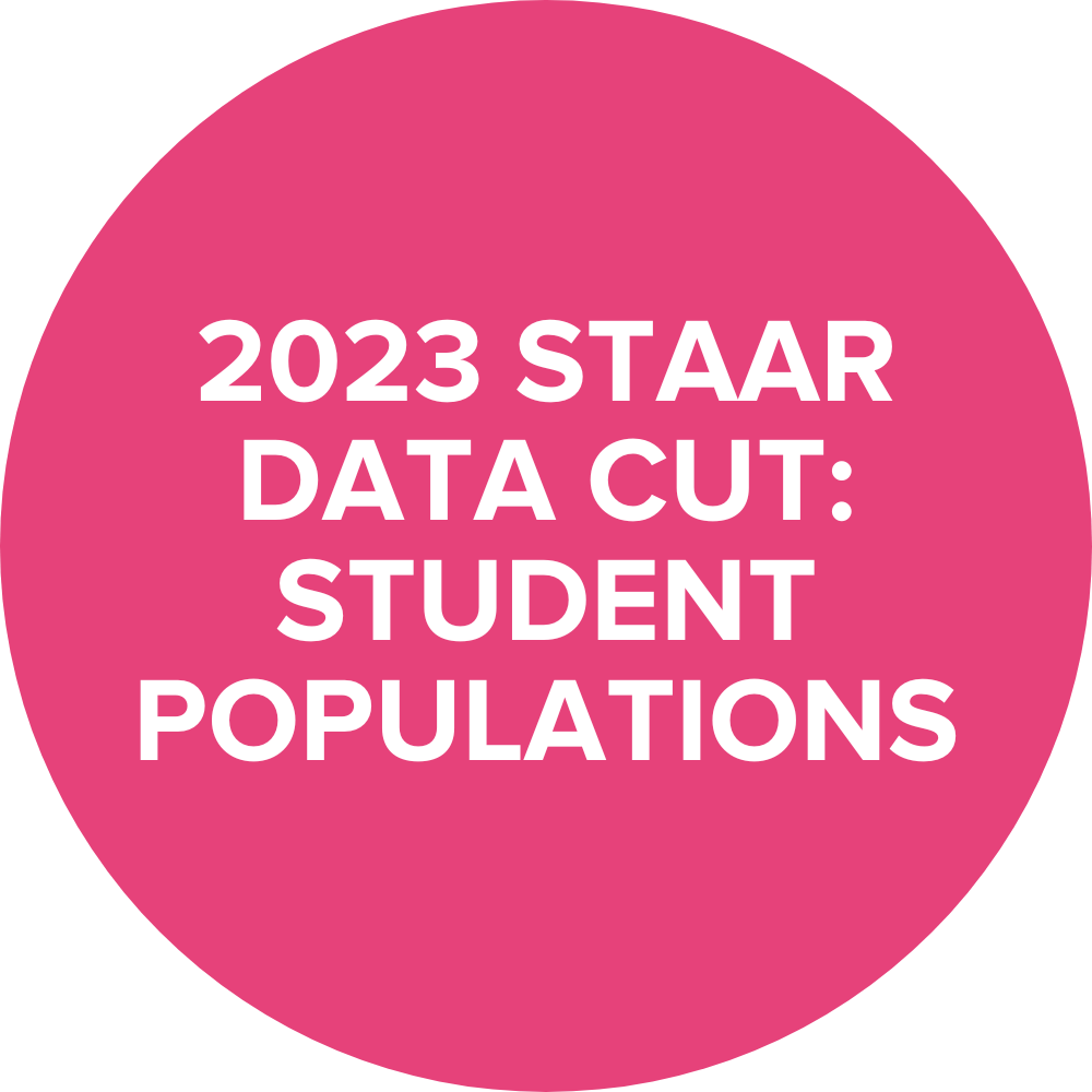 2023 STAAR Data Cut: Student Populations
