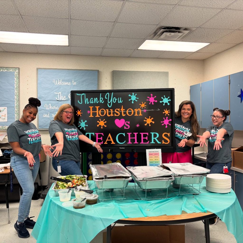 Good Reason Houston surprises educators across city as part of Houston Loves Teachers campaign during Teacher Appreciation Week