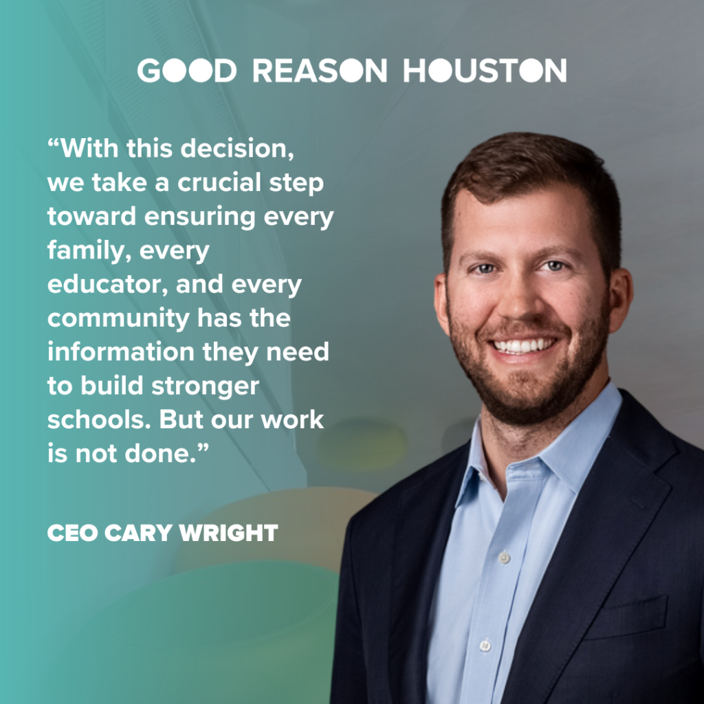 Texas Parent, Business, Education Nonprofit Leaders Applaud Release of 2023 Accountability Ratings, Urge Similar Result For 2024 Ratings