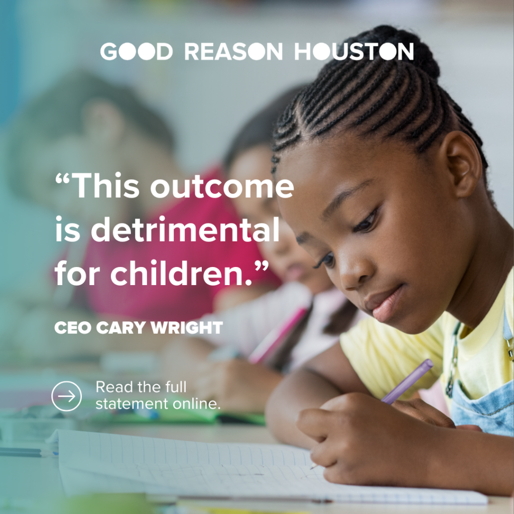 Houston Students Miss Out On Safe, Healthy Learning Environments Due to Bond Vote Outcome