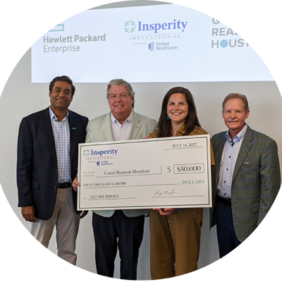 Insperity Invitational presented by UnitedHealthcare and Hewlett Packard Enterprise Announce Birdie Donation to Good Reason Houston